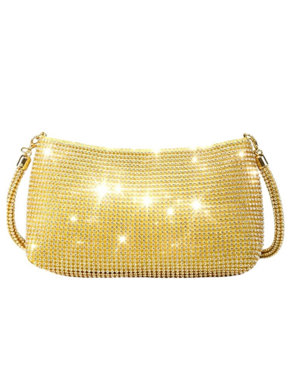 Rhinestone Clutch Purse Sparkly Crystal Evening Handbag